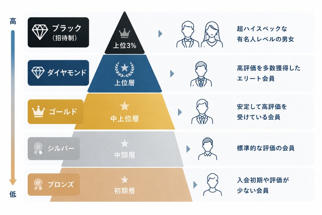バチェラーレート（ランク）制度の仕組み